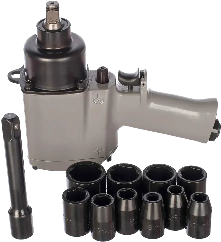 Пневмогайковерт 1/2 IW720 1/2" +набор головок FUBAG  100193