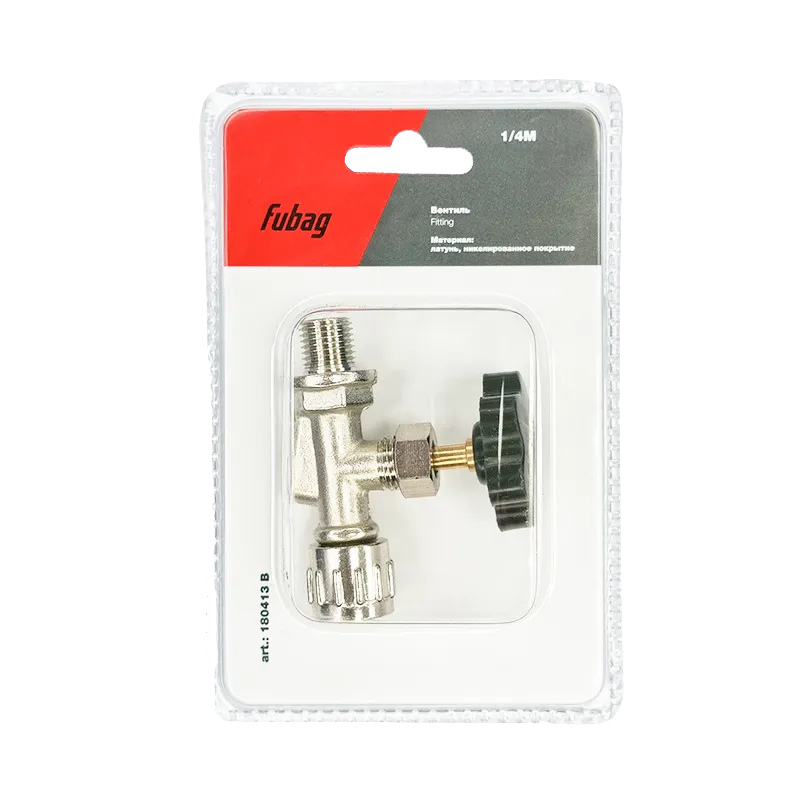 Вентиль 1/4"М блистер Fubag