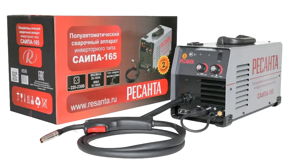 Инверторный полуавтомат САИПА-165 РЕСАНТА 65/8