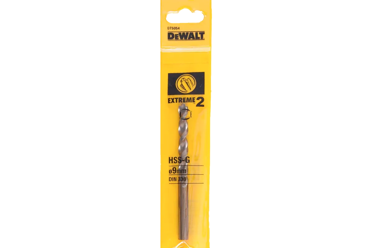 Сверло по металлу EXTREME 2TM 9.0х125х78 DT5054 DeWALT