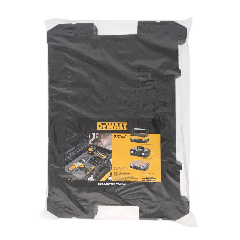 Вкладка из вспененного материала для модулей DEWALT TSTAK