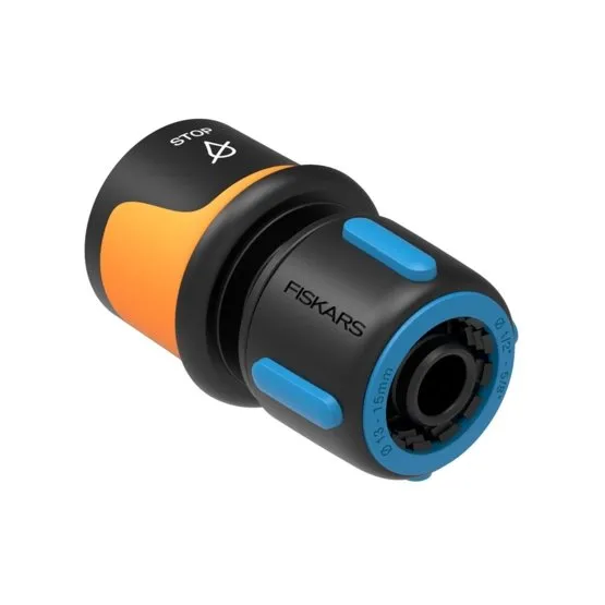 Коннектор с автостопом 13-15мм (1/2-5/8") FISKARS