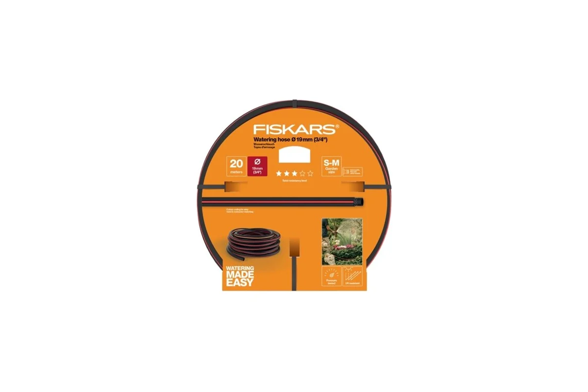 Шланг Ø 19 мм (3/4") 20 м Q3 FISKARS