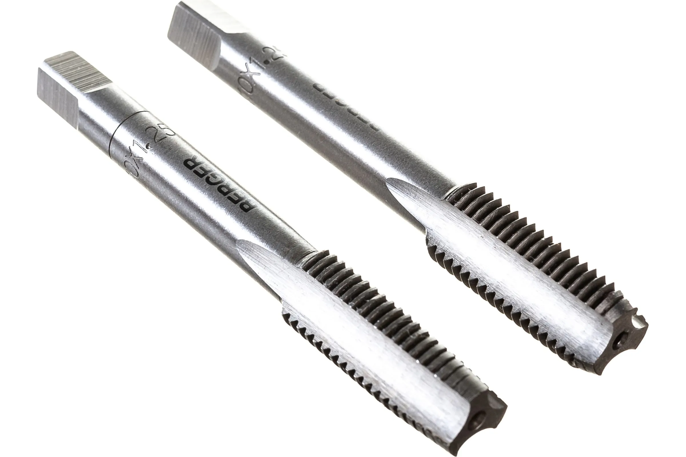 Метчики метрические комплектные 2 шт. М10х1,25 мм BERGER
