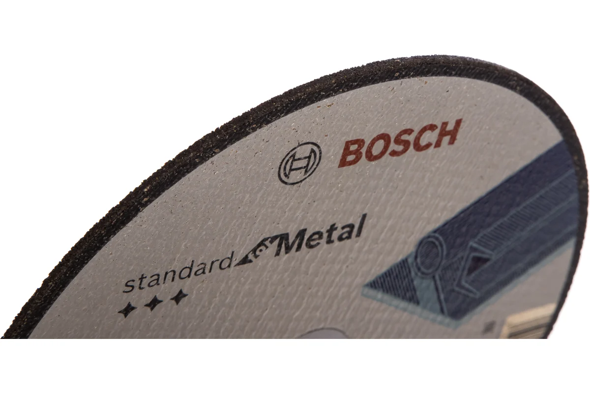 Диск отрезной по металлу 230х3х22 прям. Standart BOSCH
