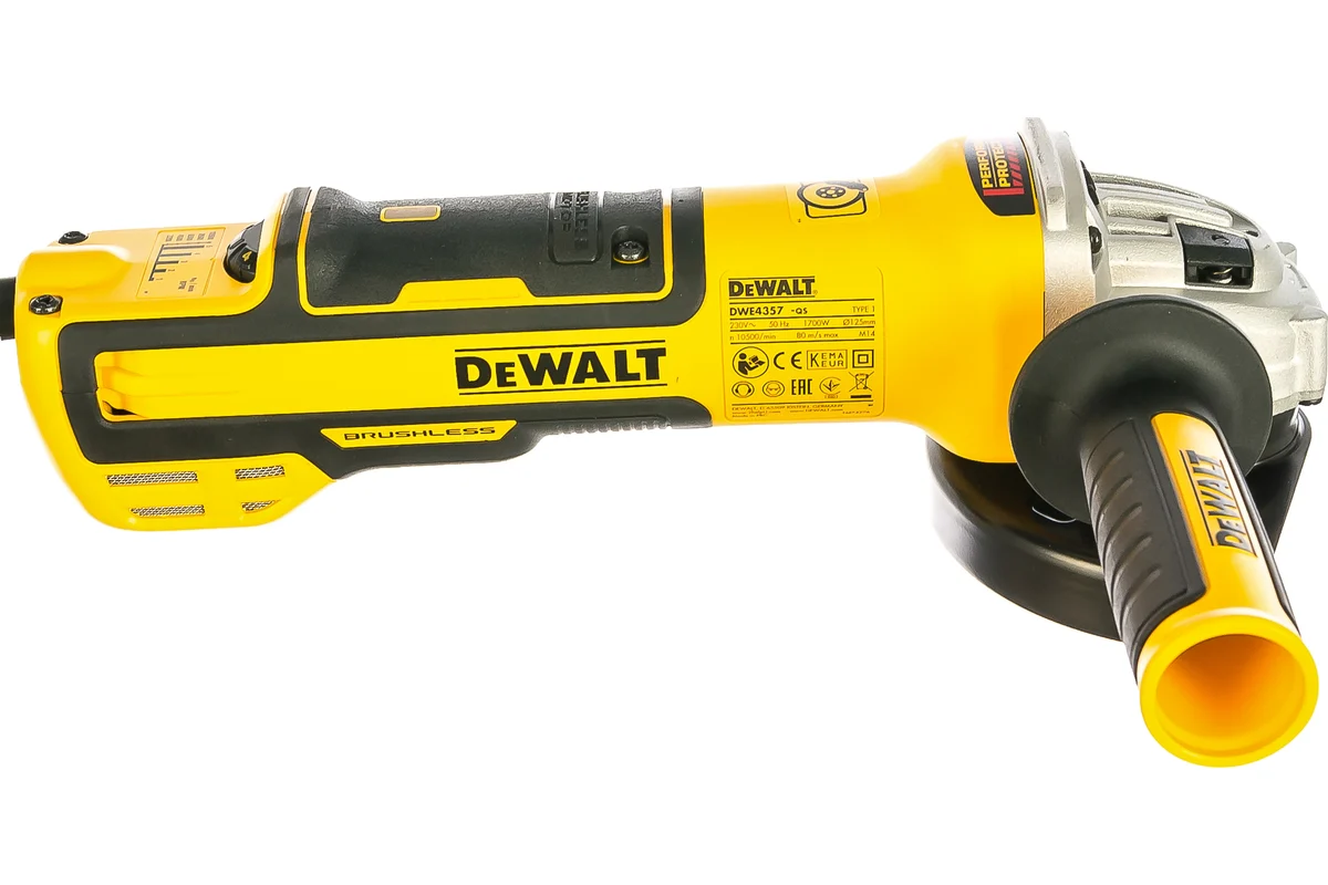 Угловая шлифмашина 125мм DWE4357 DeWALT DWE4357-QS