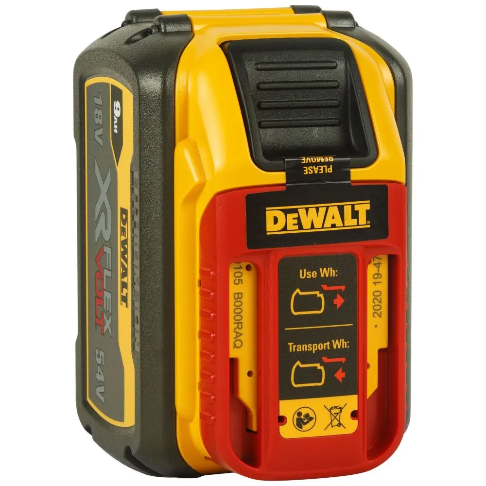 Аккумулятор 54/18В Li-Ion 9Ач DCB547 DeWALT DCB547-XJ