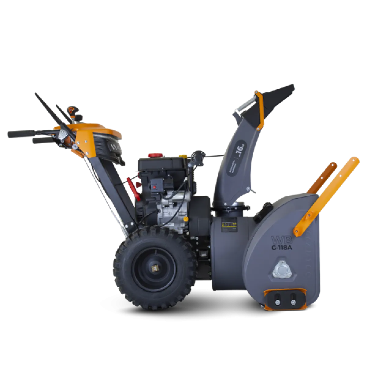 Снегоуборщик бензиновый WB G-118A (302 см3, 76/54 см, 6/2 скоростей) VILLARTEC 1117920000