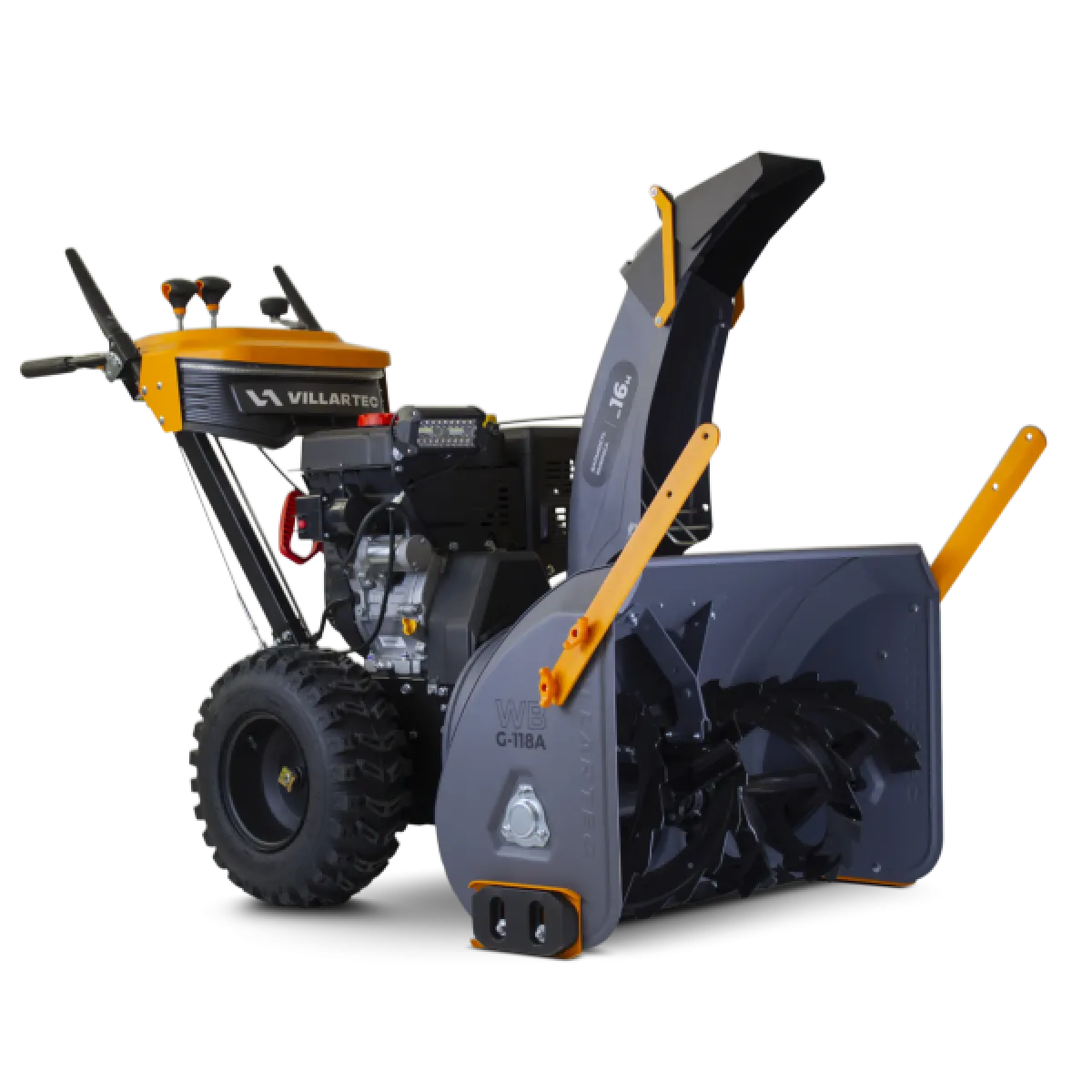 Снегоуборщик бензиновый WB G-118A (302 см3, 76/54 см, 6/2 скоростей) VILLARTEC 1117920000