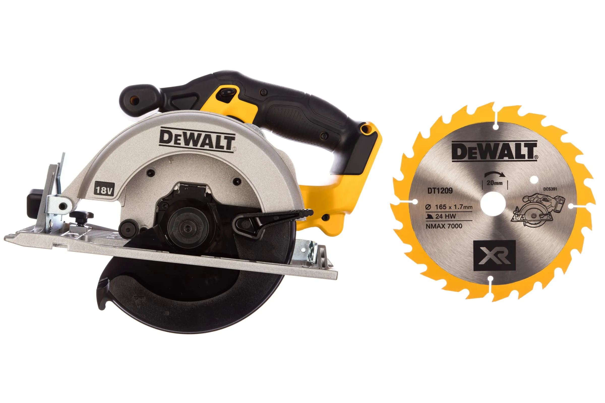 Пила дисковая акк. 18В DCS391N DeWALT DCS391N-XJ