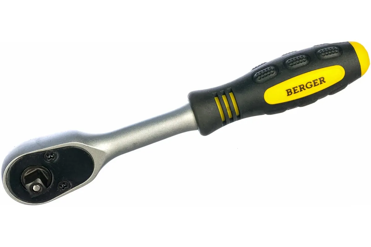 Трещотка 1/4" 45 зубов BERGER (BG-14RH)