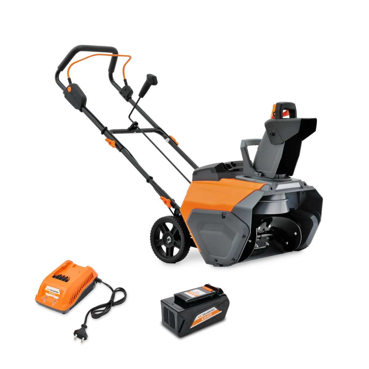 Снегоуборщик аккумуляторный VILLARTEC WA 4051 40V (АМ405, АС402)