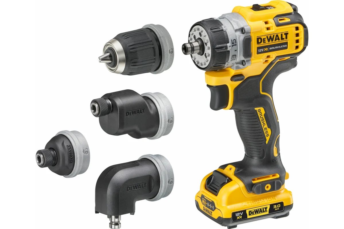Акк. дрель шуруповерт 12В DCD703L2T DeWALT DCD703L2T-QW