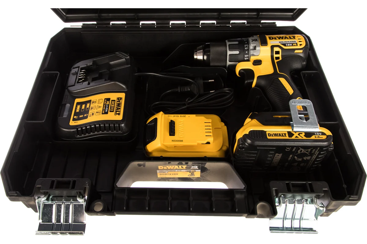 Акк. дрель шуруповерт 18В DCD791D2 DeWALT DCD791D2-QW