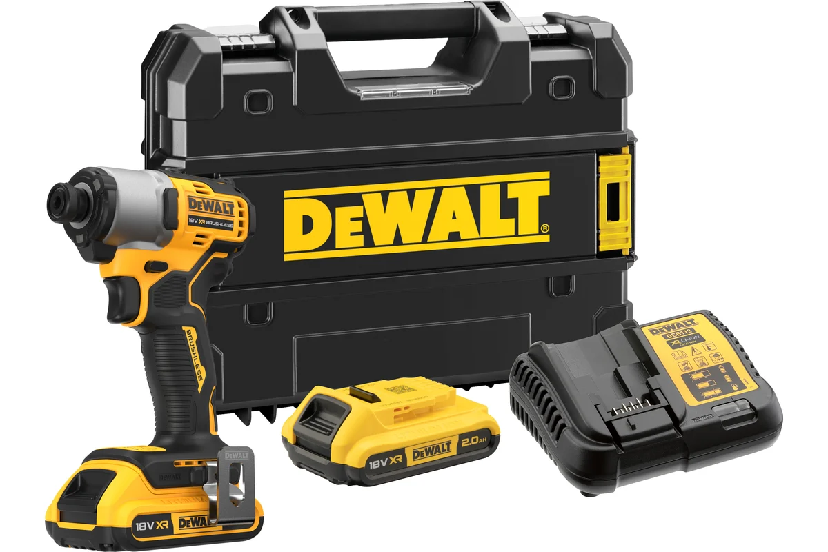 Акк. дрель шуруповерт 18В DCF840D2T DeWALT DCF840D2T-QW