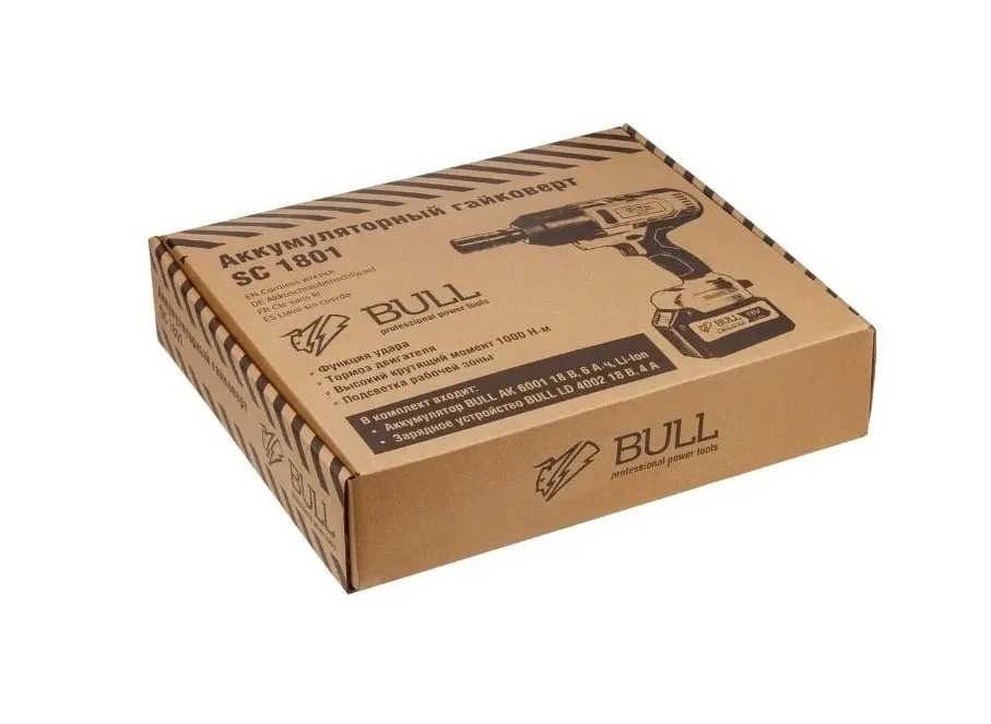 Гайковерт акк. 18В SC 1801 BULL 0329061