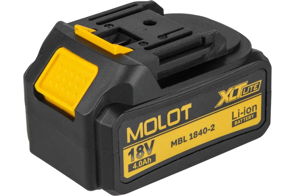Перфоратор акк. 18В SDS-plus CRH 1814 XLT Lite SET MOLOT 2318034