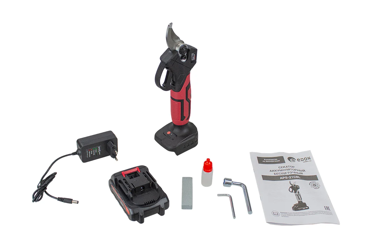 Секатор аккумуляторный APS-21CBL Edon 40616