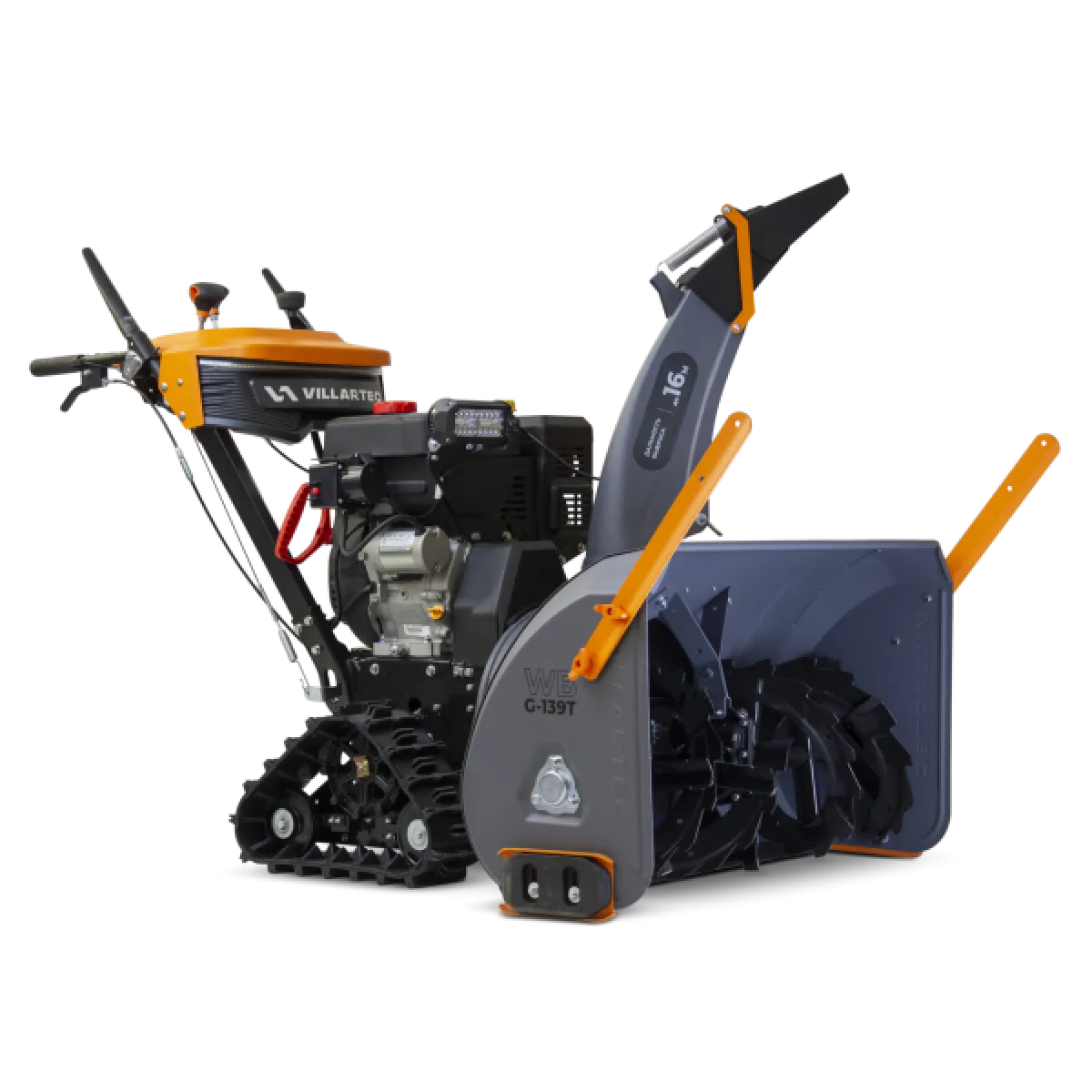 Снегоуборщик бензиновый WB G-139T нов. (375 см3, 87/54 см, гусен.) VILLARTEC 1117950100
