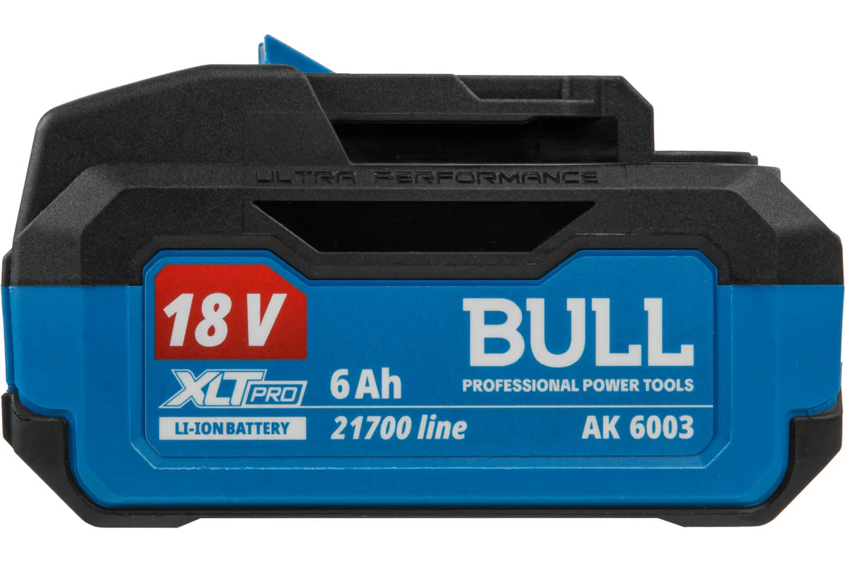 Аккумулятор 18В Li-Ion 6Ач AK 6003 BULL 2329300