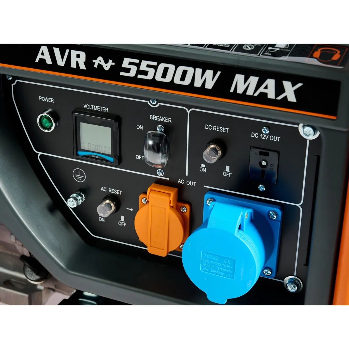 Генератор бензиновый GG6300EWC/ЕВС VILLARTEC 2102650100