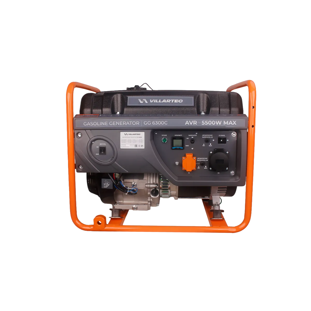 Генератор бензиновый GG6300C VILLARTEC 2102640000