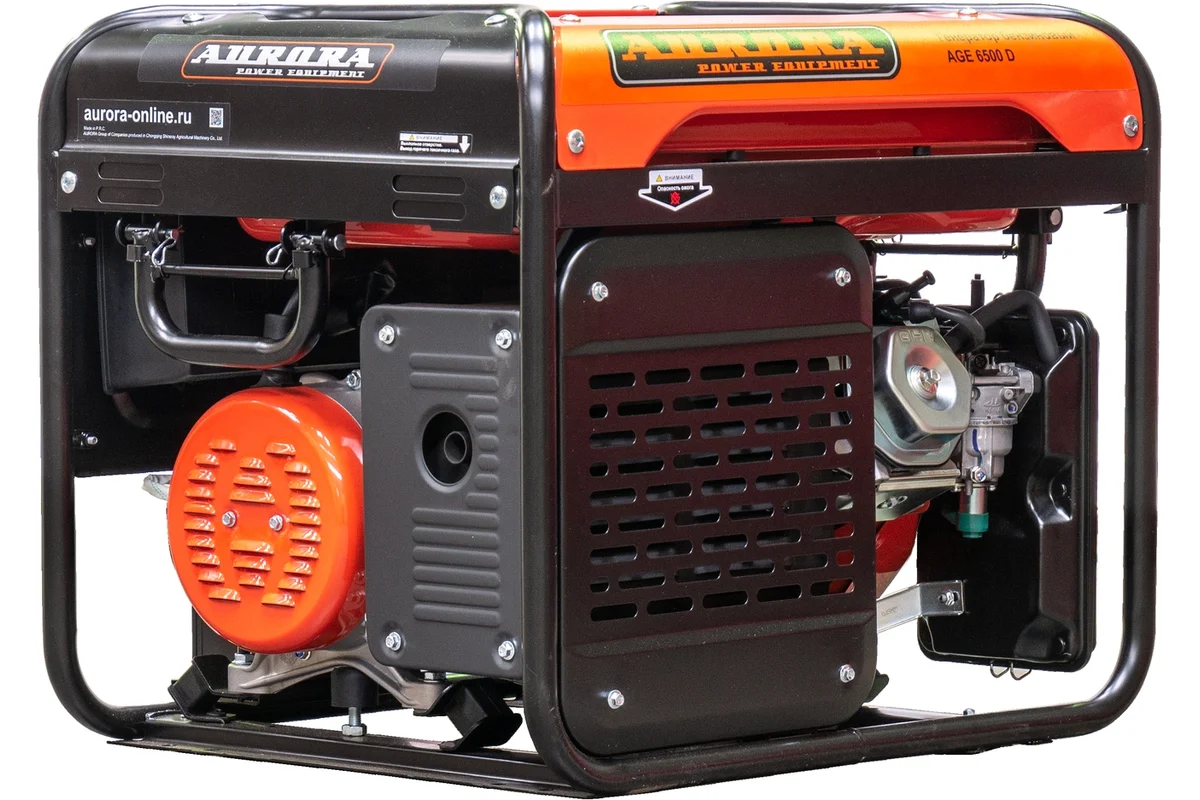 Генератор бензиновый AGE 6500 D AURORA 6773