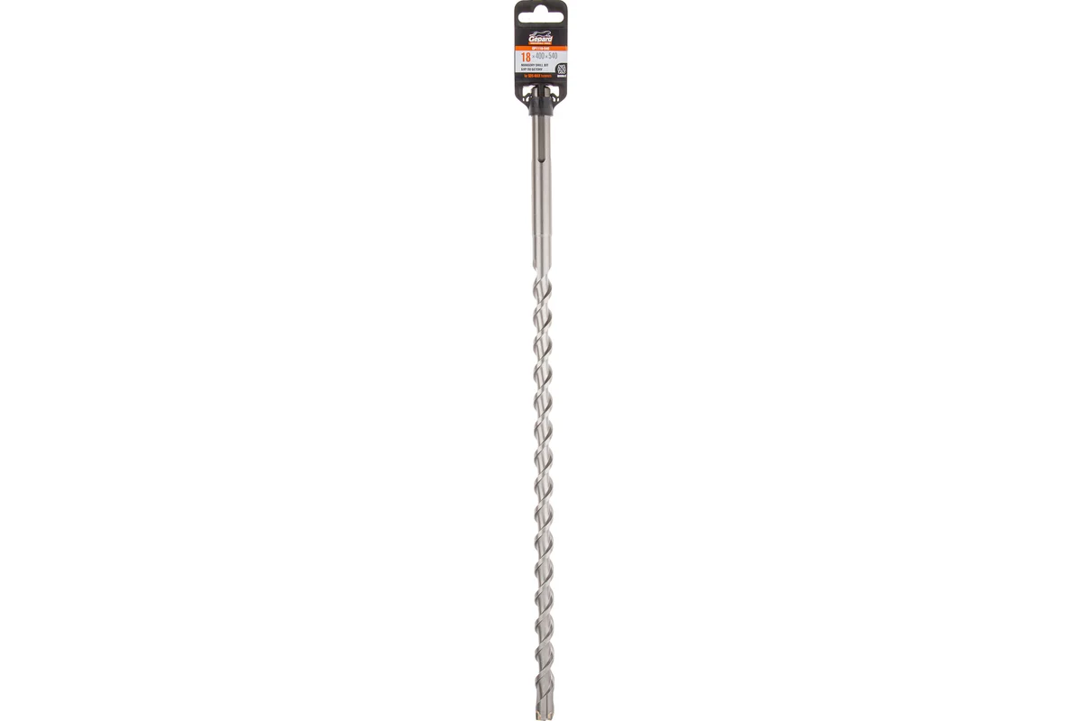 Бур SDS-max 18х400х540мм Gepard QUADRO-X GP1118-540