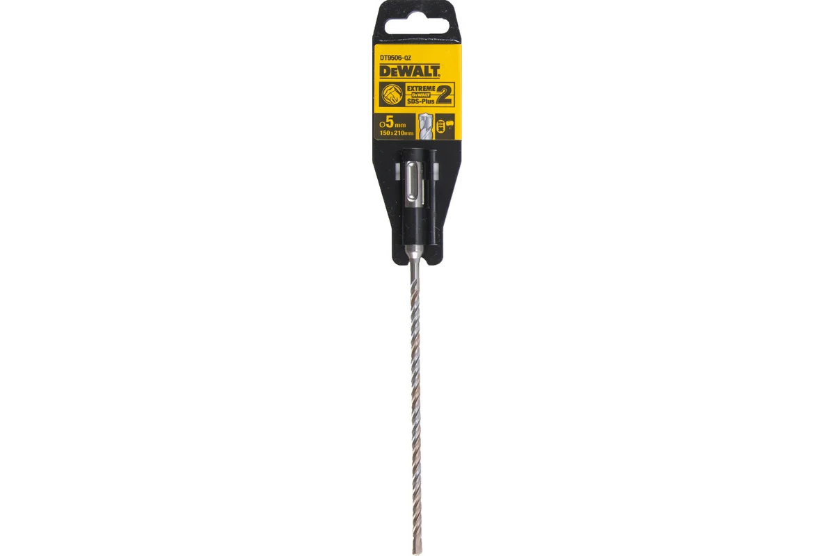 Бур SDS-plus 5х150х210мм DeWALT (1шт) DT9506-QZ