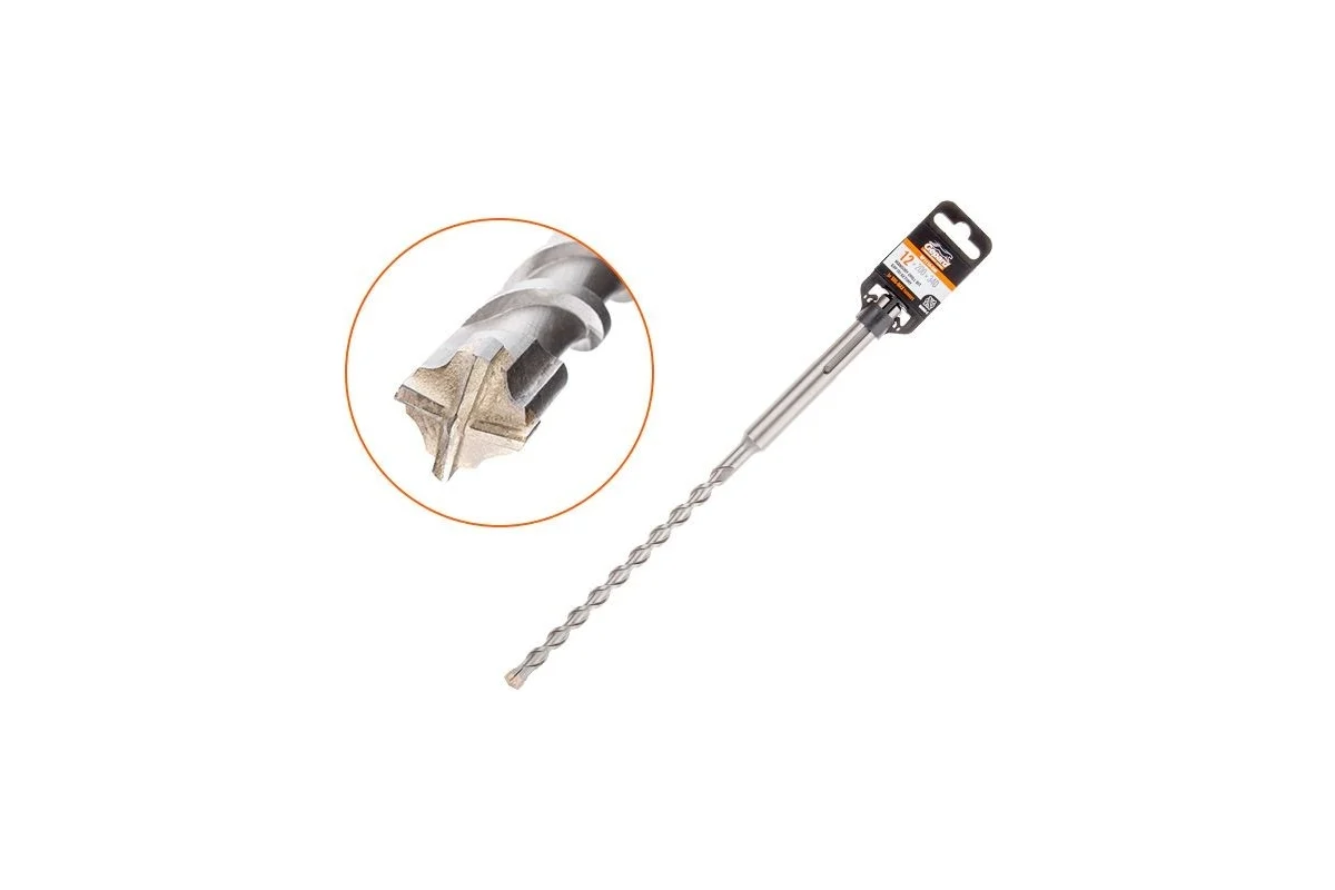 Бур SDS-max 12х200х340мм Gepard QUADRO-X GP1112-340