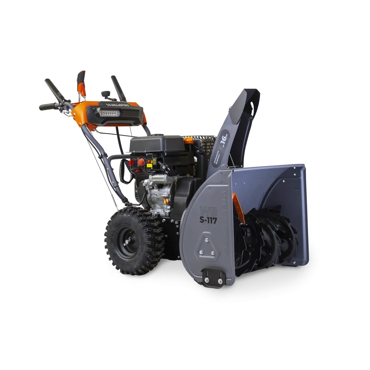 Снегоуборщик бензиновый WB S-117 (302 см3, 66/51 см, 6/2 скоростей) VILLARTEC 1117890000