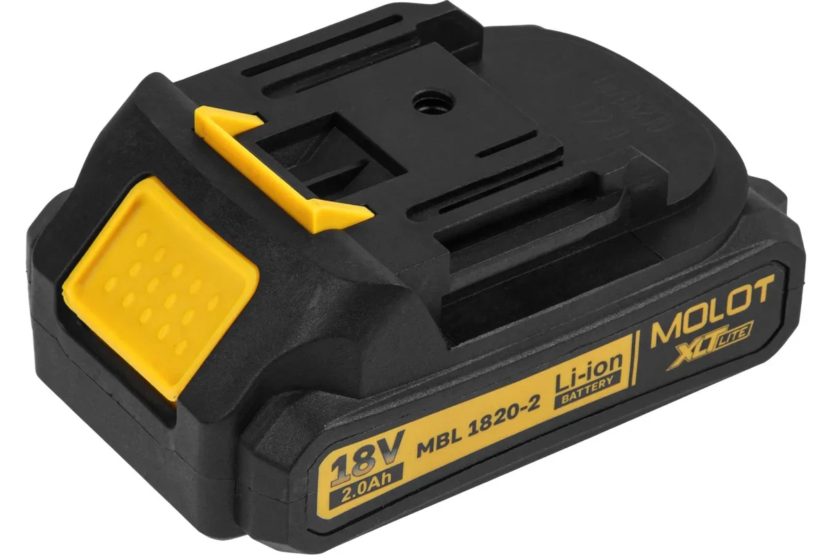 Аккумулятор 18В Li-ion 2Ач MBL 1820-2 XLT Lite MOLOT 2329012