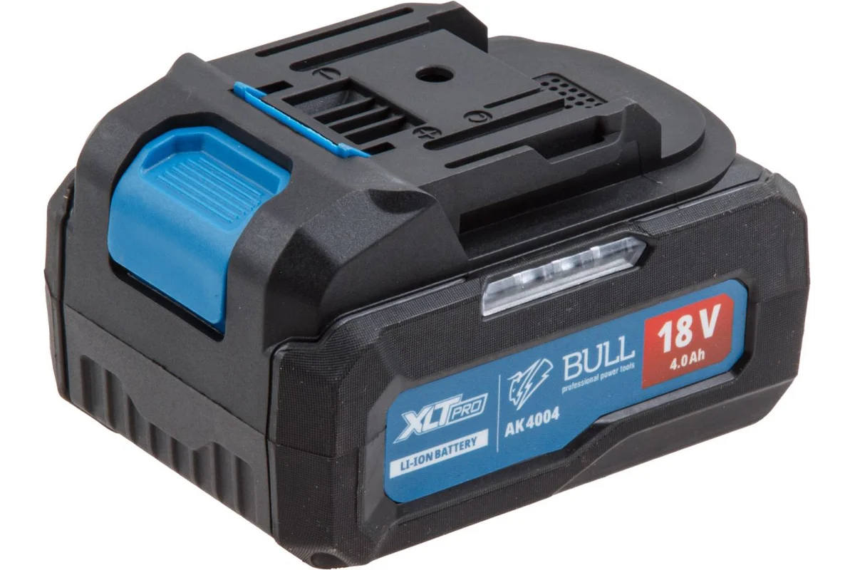 Аккумулятор 18В Li-Ion 4Ач AK 4004 BULL 1329596
