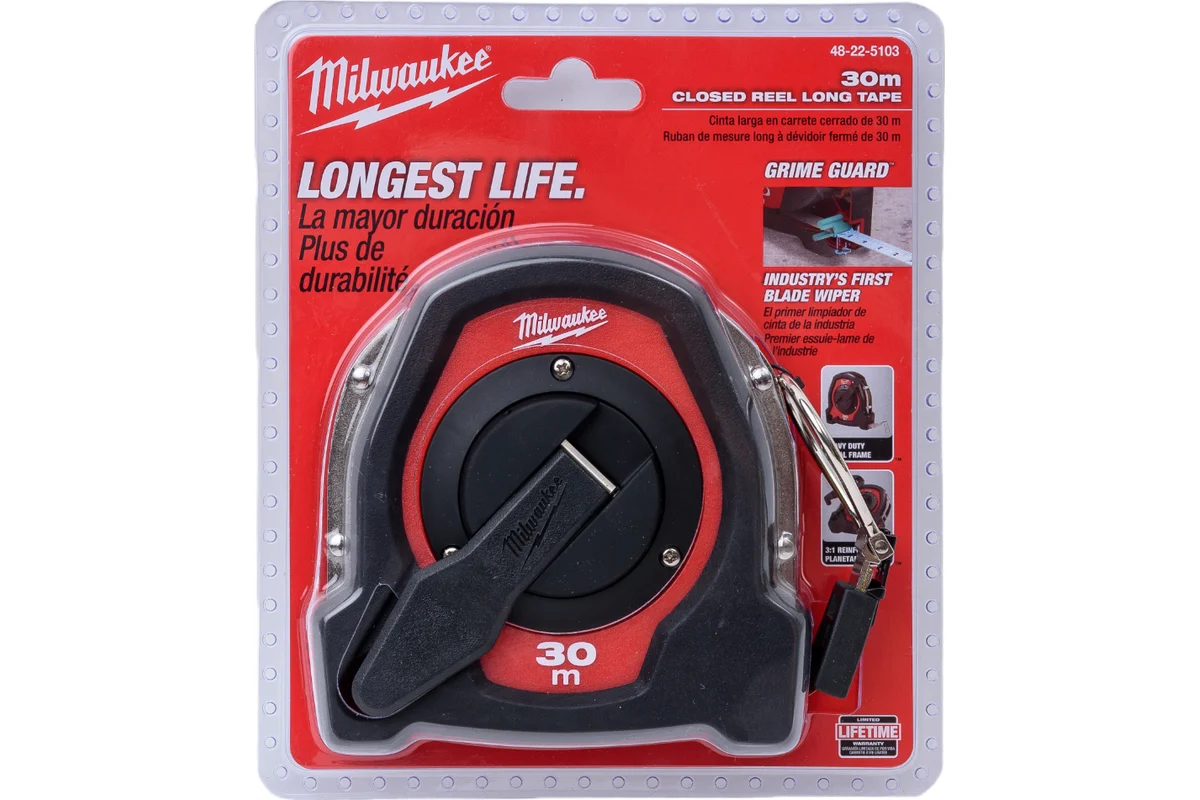 Рулетка закрытая 30м Milwaukee LTC 48225103