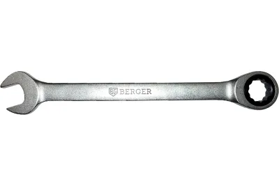 Ключ комбинированный трещоточный 22 мм BERGER