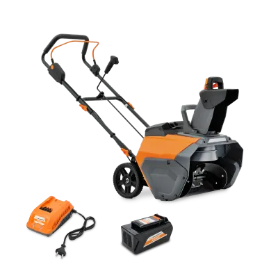 Снегоуборщик аккумуляторный VILLARTEC WA 4051 40V (АМ405, АС402)