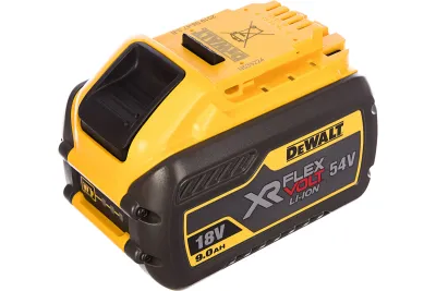 Аккумулятор 54/18В Li-Ion 9Ач DCB547 (пакет) DeWALT DCB547