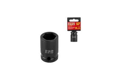 Головка ударная глубокая 6 граней PRO 17 мм, 1/2"DR STARTUL PRO-30117