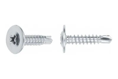 Саморез с прессшайбой STARFIX 4,2x19 мм, цинк, со сверлом, 50 шт. SMZ1-50345-50
