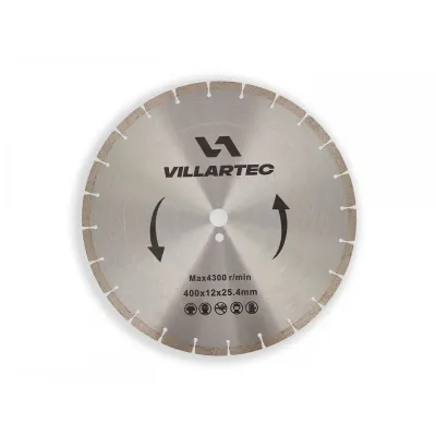 Диск алмазный по камню/граниту 400х12х25,4мм - VILLARTEC  257304000001