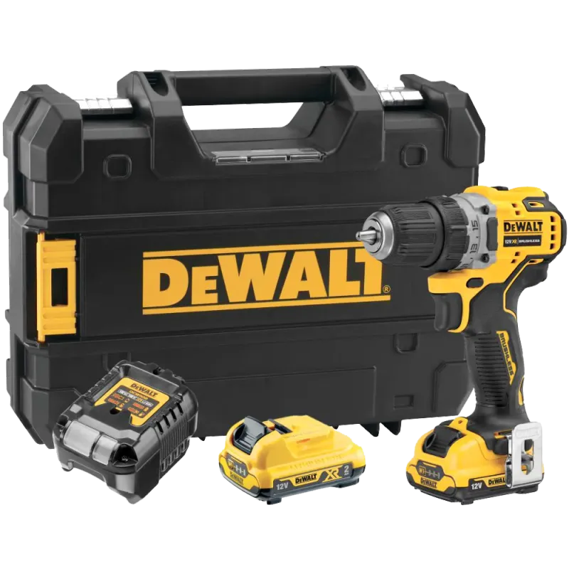 Акк. дрель шуруповерт 12В DCD701D2 DeWALT DCD701D2-QW