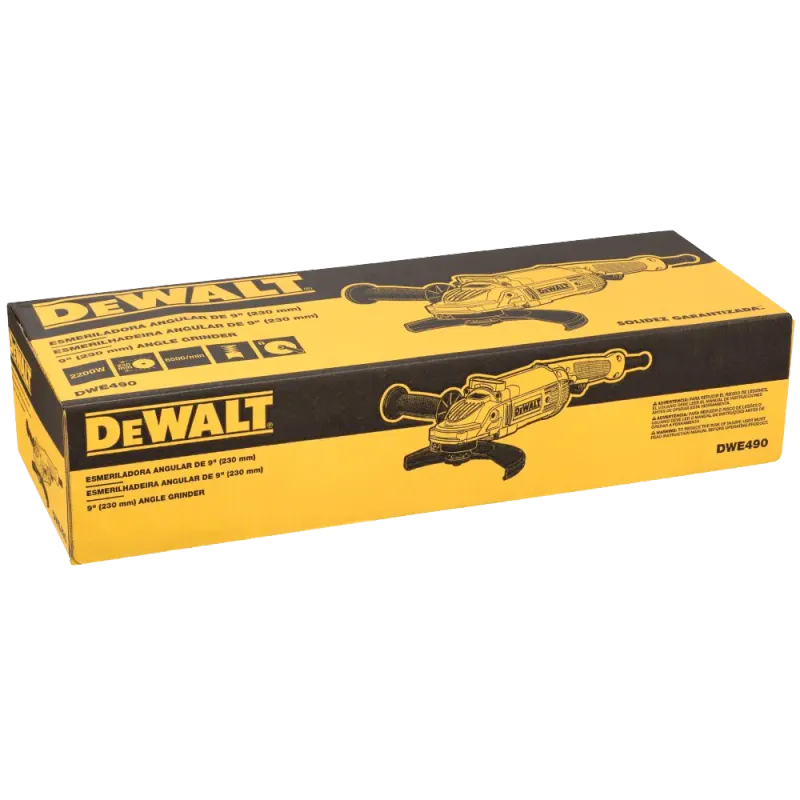 Угловая шлифмашина 230мм DWE490 DeWALT DWE490-QS