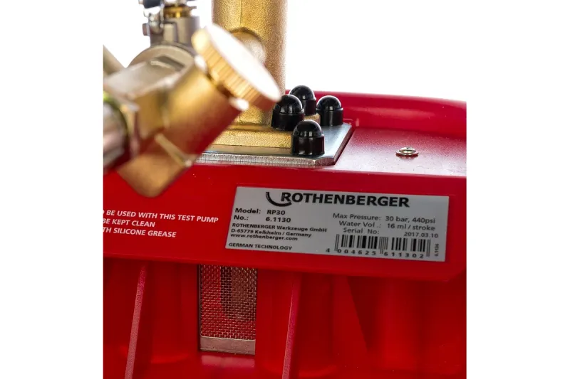 Ручной опрессовочный насос RP30 ROTHENBERGER