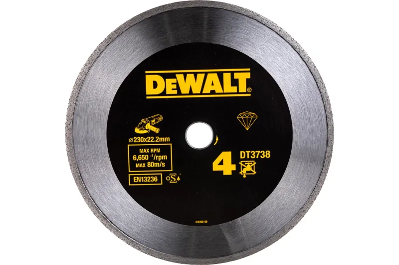 Диск алмазный по керамике 230х2.1х22.2мм сплошной DeWALT DT3738-XJ