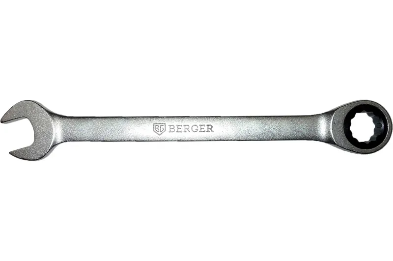 Ключ комбинированный трещоточный 22 мм BERGER