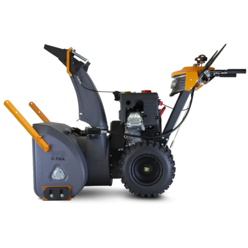 Снегоуборщик бензиновый WB G-118A (302 см3, 76/54 см, 6/2 скоростей) VILLARTEC 1117920000