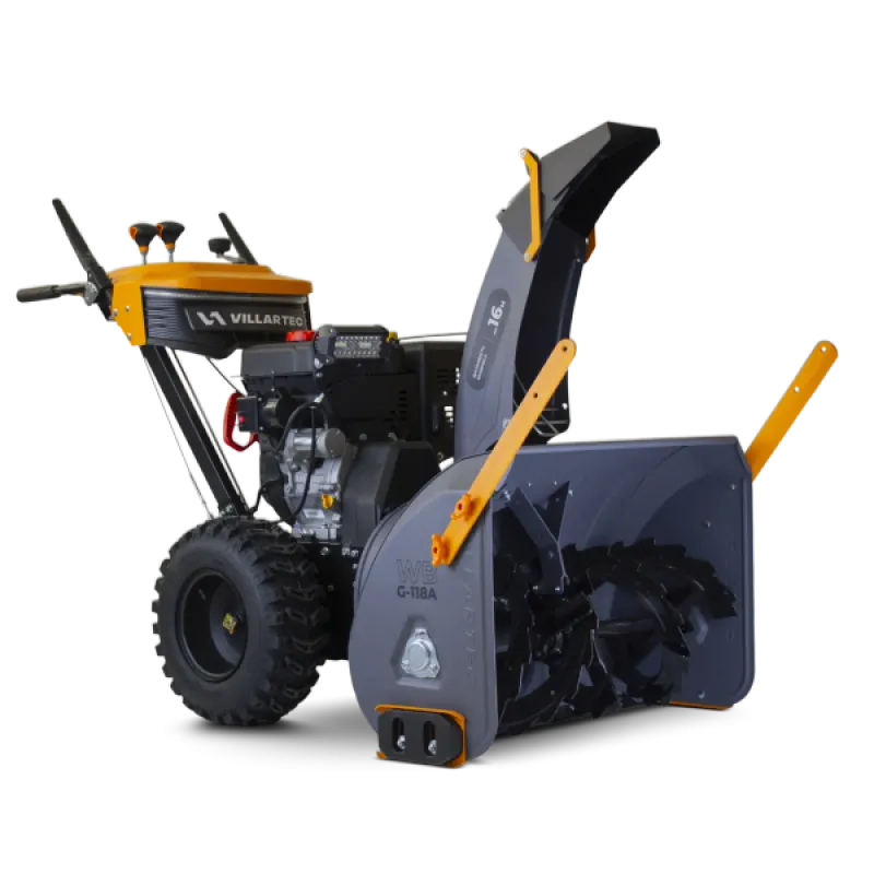 Снегоуборщик бензиновый WB G-118A (302 см3, 76/54 см, 6/2 скоростей) VILLARTEC 1117920000