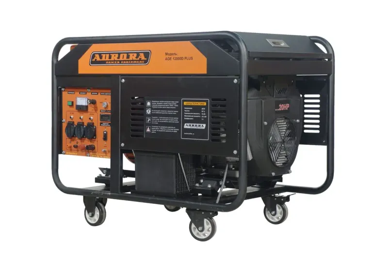 Генератор бензиновый AGE 12000 D PLUS DUAL AURORA 14685