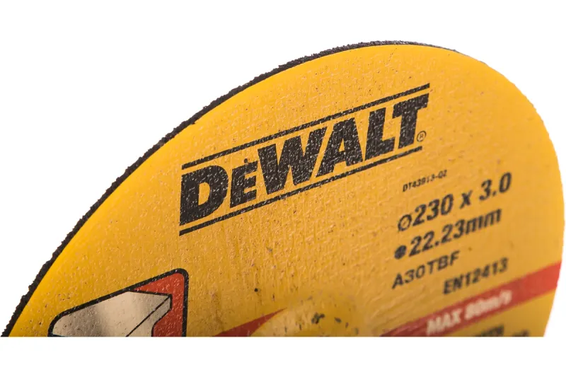 Диск отрезной по металлу 230х22.2х2,8 тип42 DT43913-QZ DeWALT