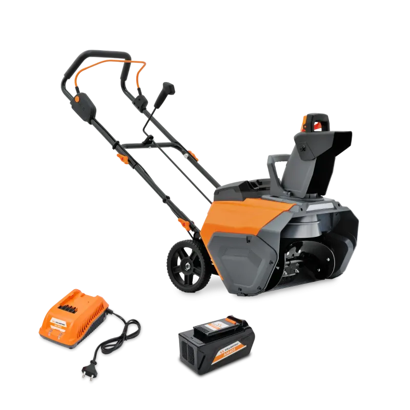 Снегоуборщик аккумуляторный VILLARTEC WA 4051 40V (АМ405, АС402)